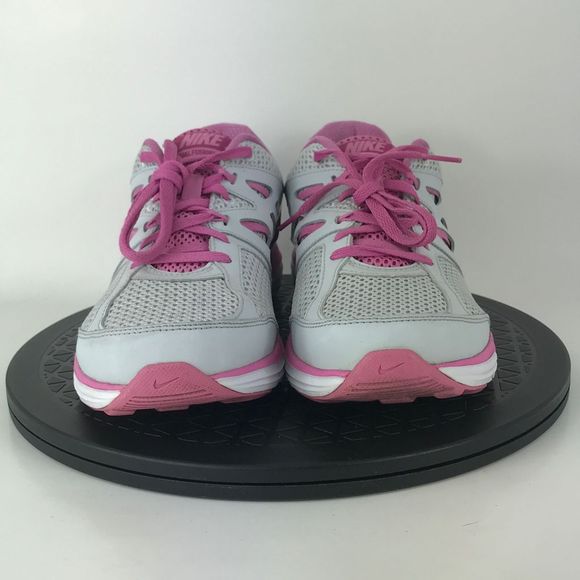 Nike Dual Fusion Lite Run Gray/Pink Running Shoes 599560-007 Women's Size 10 - Picture 2 of 12